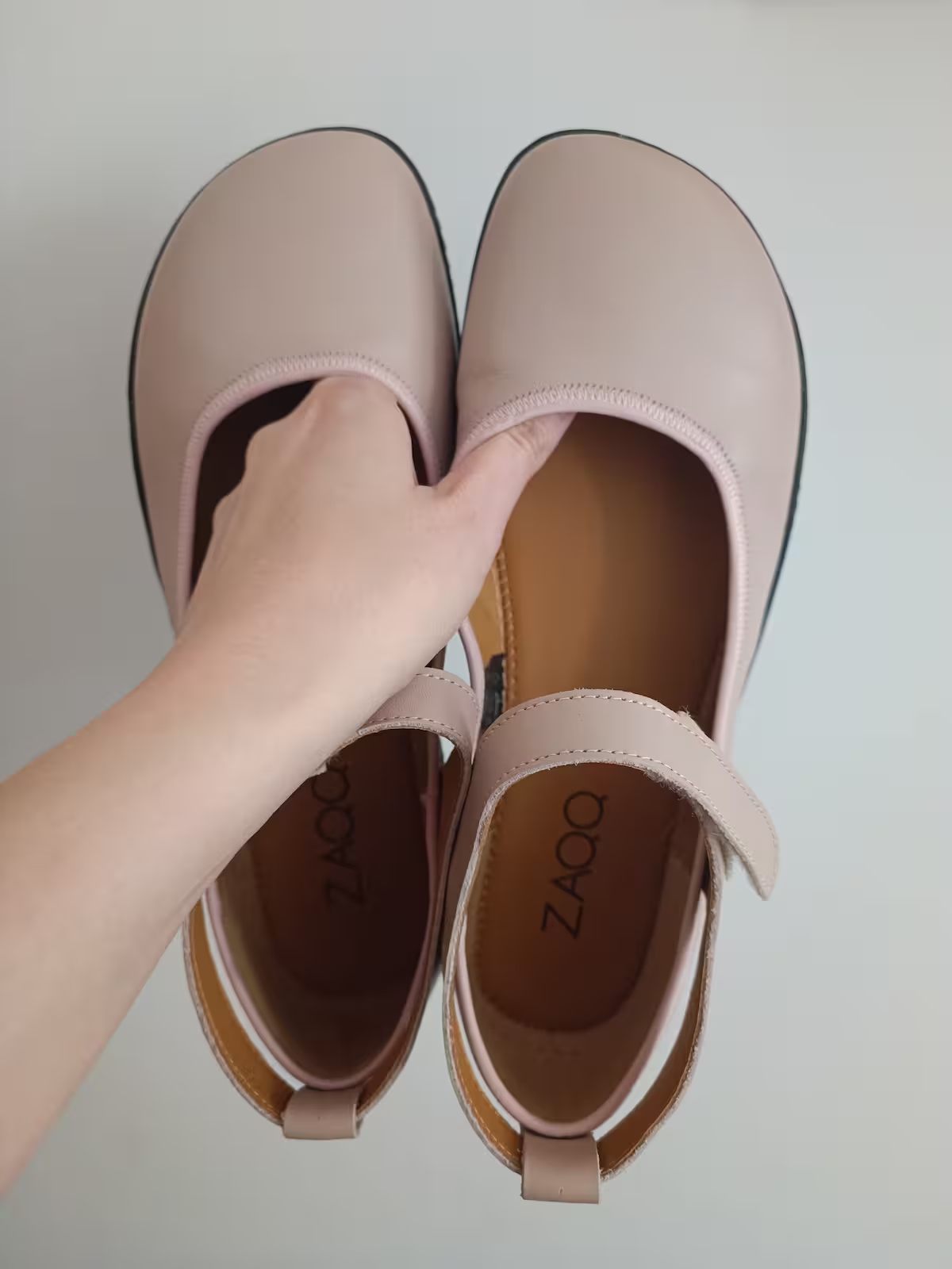 Ballerina BANQET Nappa Nude: Nachhaltige Barfußschuhe von Zaqq